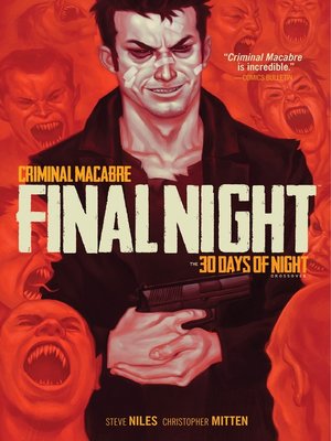 cover image of Criminal Macabre: Final Night: The 30 Days of Night Crossover